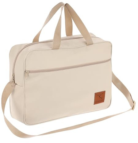 Granori Leichte Damen Handgepäck Reisetasche 40x30x10 cm – Minimalistische Flugzeug Kabinengepäck Tasche ideal für Flug mit Lufthansa