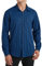 Enlision Chemise Homme a Carreaux Manches Longues Décontractées Boutonnées Chemises Bleu Hommes Canadienne Bucheron avec Poches Coupe Régulière XL