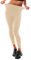 Leafigure Leggings Damen High Waist - Leggins Blickdicht Beige für Sport Gym Yoga S-M