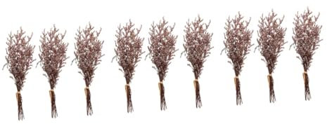 PRETYZOOM 9 Bündel getrockneter Blumenstrauß DIY-Handwerk Blumenstrauß selber Machen trockenblumenstrauss trockenblumen straus Wohnkultur getrockneter Strauß Kleiner Blumenstrauß Mini