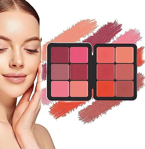 Concealer Palette, 12 Colors Makeup Cream Blush Palette, Concealer Foundation Palette, Long-Wearing Full Coverage Makeup for All Skin Types. (2#, 12cm)