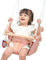 AMAZINGs Baby und Kinderschaukel | Mitwachsende Babyschaukel. Komplettset mit Aufhängung für Indoor und Outdoor | 3 in 1 Lösung für Babys und Kinder ab 7 Monate bis 3 Jahre - Rosa
