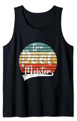 Swimming Pool Meister Poolmeister Chef Bademeister schwimmen Tank Top