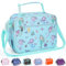 Homtibrm Insulated Lunch Bag, Kids Lunch Cool Bag with Adjustable Strap, Waterproof Lunch Box Bag for Adults Kids Boys Girls Work School Picnic (Cute Mermaid)