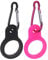2 Silicone Water Bottle Buckle, Secure Holder With Carabiner Belt Clip, Portable Colorful for Hiking Camping Traveling Mountain Climbers