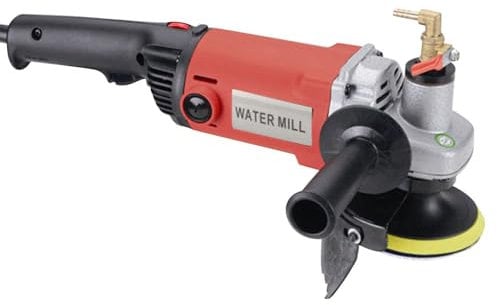 Estabeter Smerigliatrice elettrica a umido 1400 W professionale lucidatrice a umido levigatrice a pavimento lucidatrice a umido con rivestimento diamantato per granito e marmo