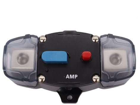 IONQXIDLD Disjoncteur à fusible réarmable Audio de Camion de Voiture 50A 60A 80A 100A 150A 200A 250A 300A 12-48VDC disjoncteur avec Protection de Puissance(100A)
