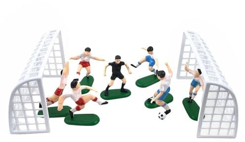 9Pcs Football Cake Toppers, Football Cake Decorations Cupcake Topper Sports Theme Cake Toppers Decorations Kids Men Birthday Cupcake Topper Cake Sport Boys Party Supplies