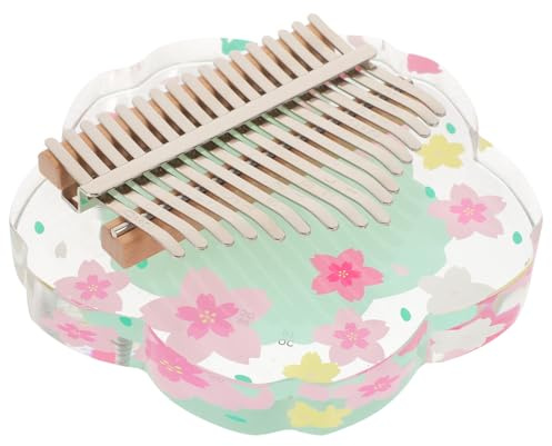 ibasenice Daumenklavier-Spielzeug Kalimba musikinstrumente musik instrumente kinder klavier handmass musical instruments kinder piano Fingerklavier-Instrument Handklavier kleines Musikinstrument
