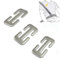 CALLYSONIC Sicherheitsgurt Einsteller 3 Stück, Metall Auto Sicherheitsgurt Clip,Gurtadapter Auto,Sicherheitsgurtversteller aus Metall Komfort Schultergurt Einsteller für komfortables Fahren