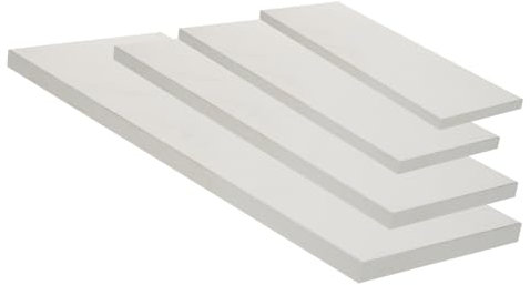 CRAFTHROU 1 Set of Wall Mounted Floating Shelf Display Shelf for Bedroom Living Bathroom Available 20 30 40