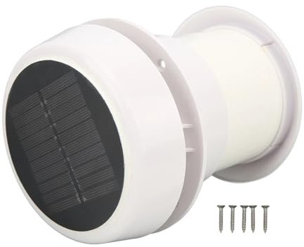 Wohnmobildach Dachventilator, DC12V RV Dach Abluftventilator Geräuschlos Solarbetriebene Entlüftung for Wohnmobile Schiffe Yachten Solar Dach Abluft