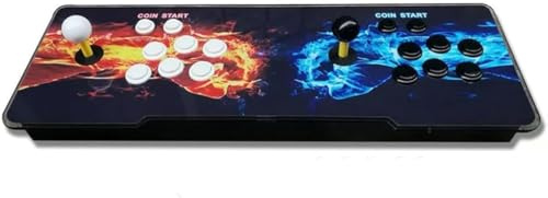 Box DX 10888 In 1 Retro Arcade Console, 720P HD Home Gaming System, RGB Light Panel, 8-Way Joystick, 16 Pulsanti, Doppio Pugno Modello