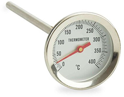 Grill-Räucher Thermometer bis 400 °C Länge 150 mm
