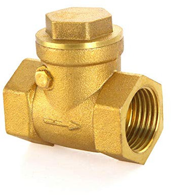 Clapets anti-retour en laiton pour eau, huile, vapeur, milieux acides, etc. (50 mm)