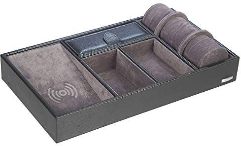 Windrose Pure offener Schmuckkasten 35 cm schwarz