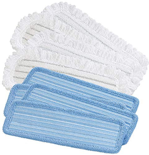 Sichler Haushaltsgeräte Zubehör zu Elektro Poliermaschine: 8er-Set Ersatz-Wischpads für Akku-Fußboden-Poliermaschine FPM-900 (Profi-Fußboden, Spray Mop, Mikrofaser)