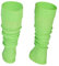 STEVEN Stulpen Mädchen Grün, Wadenwärmer aus Baumwolle, Beinstulpen für Kinder, Leg Warmers, Geschenk für Junge Tänzer