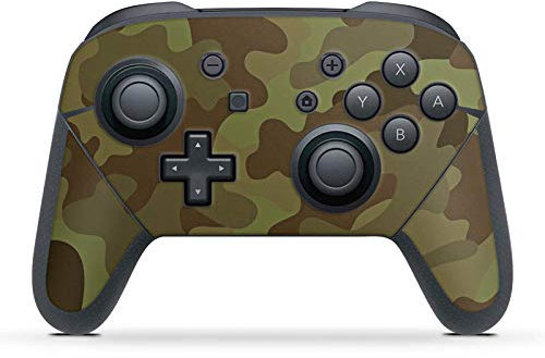 DeinDesign Skin kompatibel mit Nintendo Switch Pro Controller Folie Sticker Camouflage Tarnmuster Bundeswehr