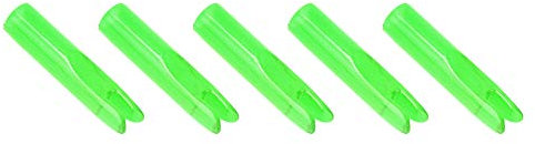 VGEBY 50Pcs Arc Flèche Nock, Portable Arc Flèche Encoche Insert Queue Tir À l'arc Accessoire pour 6mm Shaftment(Vert) Tir, Fournitures de tir à l'arc