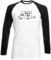 Hippowarehouse Man in a Van Unisex Long Sleeve Baseball Two Tone t-Shirt