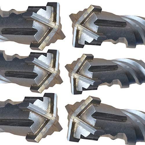 Foret SDS Plus Ø 16 mm x 460 mm Foret pour marteau perforateur, pierre, béton Quadro-X pour maçonnerie, 4 tranchants