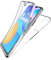 N NEWTOP Cover Compatibile con Huawei P Smart 2021, Custodia Crystal Case in TPU Silicone Gel PC Protezione 360° Fronte Retro Completa