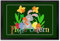 speecheese Frohe Ostern mit niedlichem Osterhasen Fußmatte XXL in 50x75 cm als schöne Frühling oder Osterdekoration für Haus und Garten um Allen EIN frohes Osterfest zu wünschen