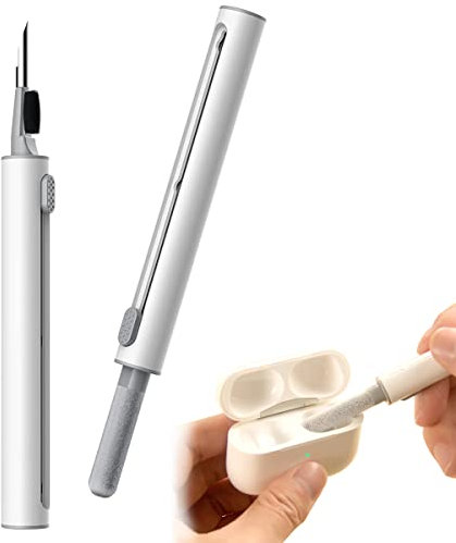 Reinigungsset für Airpods Pro Android Ohrstöpsel, Multifunktions Cleaner Kit für Airpods Bluetooth Kopfhörer Ladebox Tastatur-Kamera-Staubreiniger
