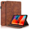 Succtopy Hülle Lenovo Tab M10 Plus 3rd Gen 10.6 Zoll PU Leder Flip Schutzhülle Brieftasche Stand Cover Tablet Hülle Kartenschlitz Stifthalter Lenovo Tab M10 Plus 3.Generation 10.6 2022 - Braun