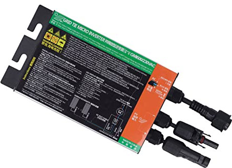 Micro-Onduleur à Onde SinusoïDale Pure MPPT, 500W, éNergie Alternative, AC230V, Micro-Onduleur Solaire (600W)