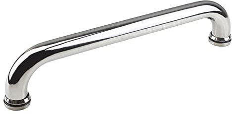 Metall-Duschtürgriff, Haltegriff, einseitiger Türgriff zum Drücken und Ziehen für Glastüren, Badezimmer-Türgriff-Sets (450 mm)