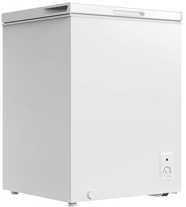 aro Congélateur coffre/Congélateur bahut CF1990E, 82.3 x 55.6 x 83.5 cm, 199 L, dégivrage manuel, avec panier, blanc