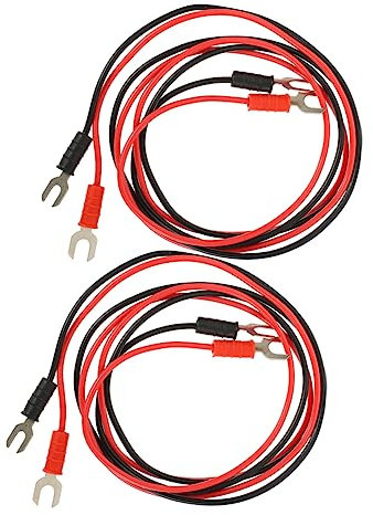 VICASKY 4pcs Phonograph Turntable Ground Wire Cable for Record Player Prevention Professional Connecting Wire for Domestic