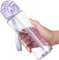 OLDLEY 450ml/15oz Kids Water Bottle with Straw Childrens Boys Girls Toddler Reusable Drink Bottles with Times Markings for School Travel Outdoor Sports BPA Free Leakproof Durable