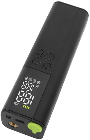 Eujgoov Elektrische Ballluftpumpe, B7-Ballaufblas-LED-Anzeige-Manometer für Basketball-Fahrradreifen