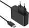 Chargeur USB Type C pour Nintendo Switch, Adaptateur Secteur 2,4 A très Puissant, Chargeur Mural, Charge Rapide, 1,5 m, Noir