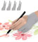 OTraki 4 Stück Antifouling Handschuh, 7x18.3cm Zeichenhandschuh Drawing Glove für Rechts und Links Künstlerhandschuh Für Grafiktabletts Graphics Tablet Pen Monitor Drawing Tablet
