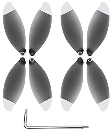 HUVNEXA 8-teiliges Propeller-Set for Drohnen, Ersatz-Propellerblätter, leichte Schraubensätze for Parrot Anafi Drone 4K Drohnenpropeller(White)
