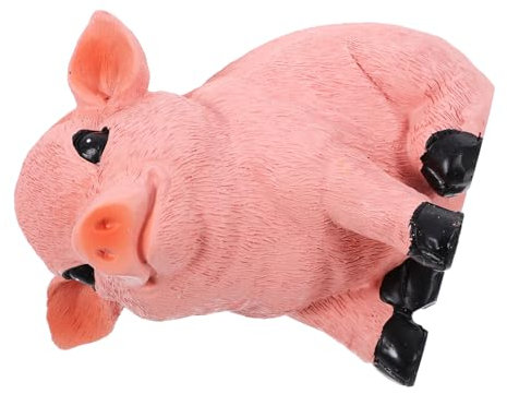 Alipis Schwein-brillenhalter Aus Harz Brillenständer Mit Plüschfutter Tierform Brillenetui Für Süßer Nasenständer Brillenaufbewahrungsornament Lustiger Brillenhalter Für Zuhause