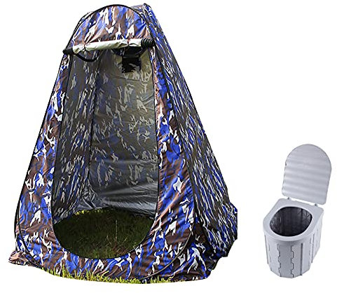 Tente de Douche Portable Toilet Pliable Tent d'intimité Tent