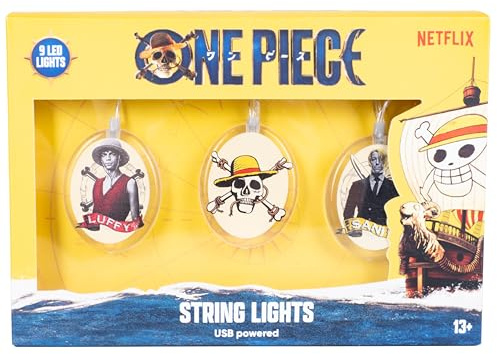 Fizz Creations Licensed One Piece String Lights - USB Powered, 6 Designs