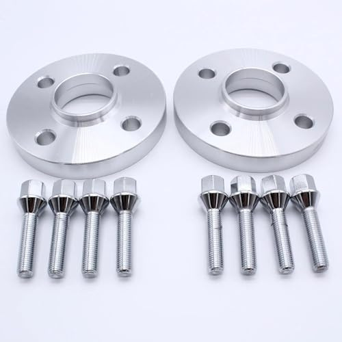 Lug Wheel Spacers 2 Stück Spurverbreiterungen Mittelbohrung 56,6 Mm Mit 8 Schrauben Robuster Praktischer Ersatz Für Opel Für Corsa C 2000–2006 2005 Wheel Spacer