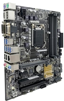 Scheda madre Scheda madre Fit For Asus Q170M-C Intel Q170 LGA 1151 DDR4 64GB Micro ATX supporto i5-7400 i5-6400 i3-6300 i7-6700 i7-7700 cpu