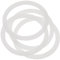 Junta Goma Silicona Cafetera Aluminio Classic/Inducción 12 Tazas (4 Unidades)
