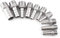 Barb Adapter 1 x SS304 Stainless Steel Barbed Hose Connector with Thread Adaptor DFE Tail Pipe 1/8~3/4