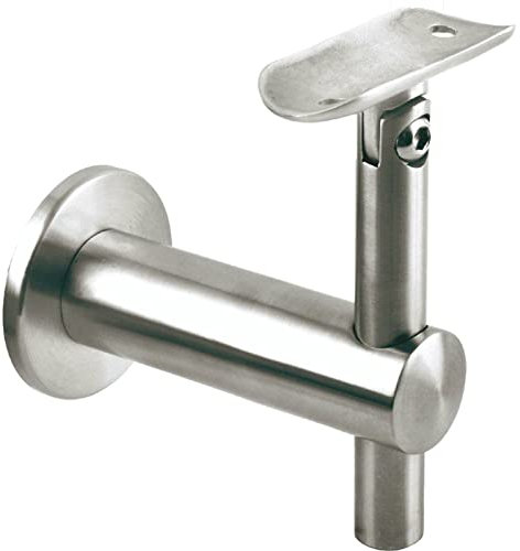 Verstellbarer Edelstahl Handlaufträger mit Gelenk für Wandmontage