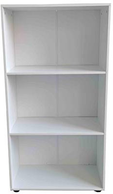 HTI-Line Regal Nina mit 3 Regalfächern Standregal Rack Weiß