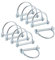 junao XME9 Type D Safety pin, Acrylic