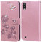Phone Case for Samsung Galaxy M10/A10 with Kickstand,Card Slots,Silicone Bumper,Shockproof,Flip Wallet Leather Protective Cover for Samsung Galaxy M10/A10(6.2'')